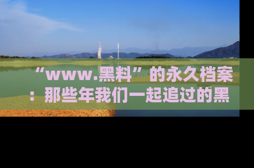 “www.黑料”的永久档案：那些年我们一起追过的黑料真相