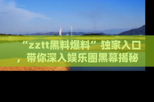 “zztt黑料爆料”独家入口，带你深入娱乐圈黑幕揭秘