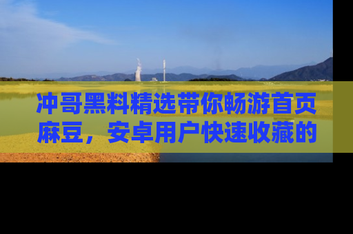 冲哥黑料精选带你畅游首页麻豆，安卓用户快速收藏的秘密武器！