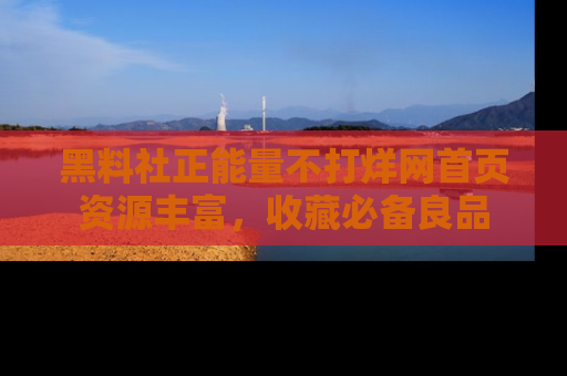 黑料社正能量不打烊网首页资源丰富，收藏必备良品