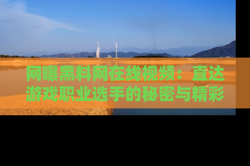 网曝黑料网在线视频：直达游戏职业选手的秘密与精彩动漫片段！