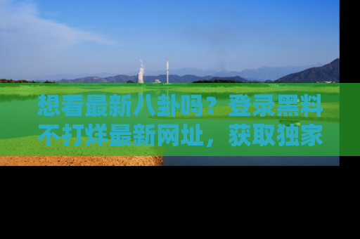 想看最新八卦吗？登录黑料不打烊最新网址，获取独家内容