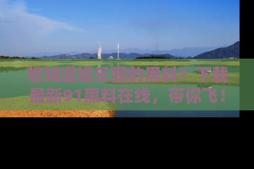 想知道娱乐圈的黑料?下载最新91黑料在线,带你飞!