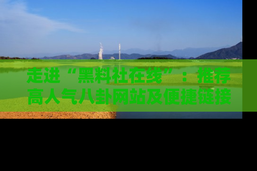 走进“黑料社在线”：推荐高人气八卦网站及便捷链接的全面指南